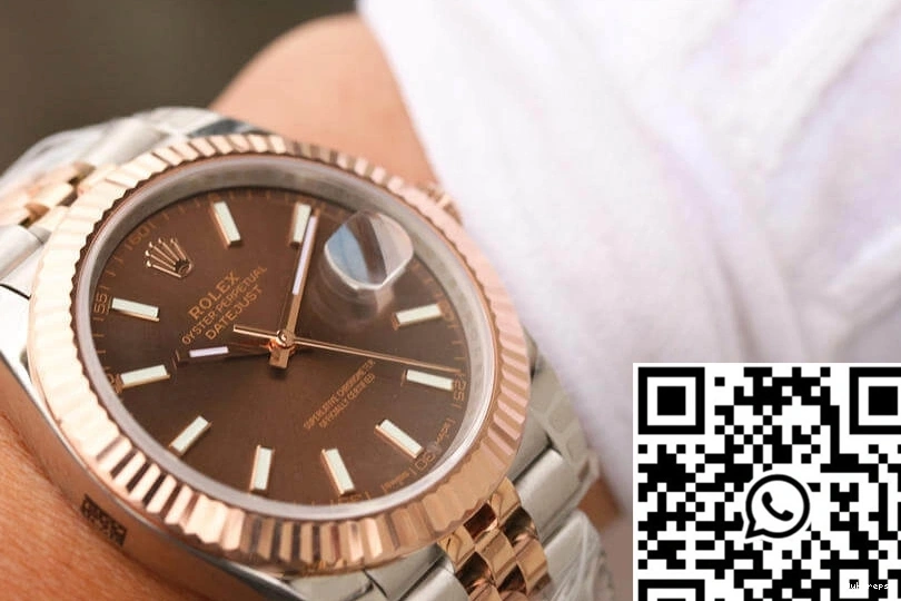 Factory Datejust Color M126331-0002 Chocolate EW Dial Rolex 0307